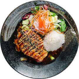 30. Cá Hồi Nướng