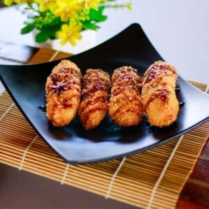 A55. Chicken Tempura Rolls