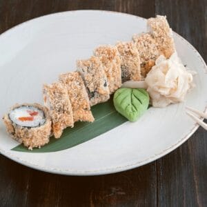 A51. Sake Tempura Rolls