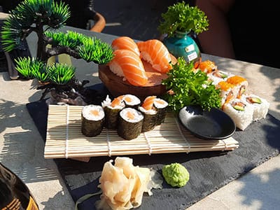 Asiatisch inspirierte Sushi-Gerichte aus der Küche von Musuko in Helmstedt