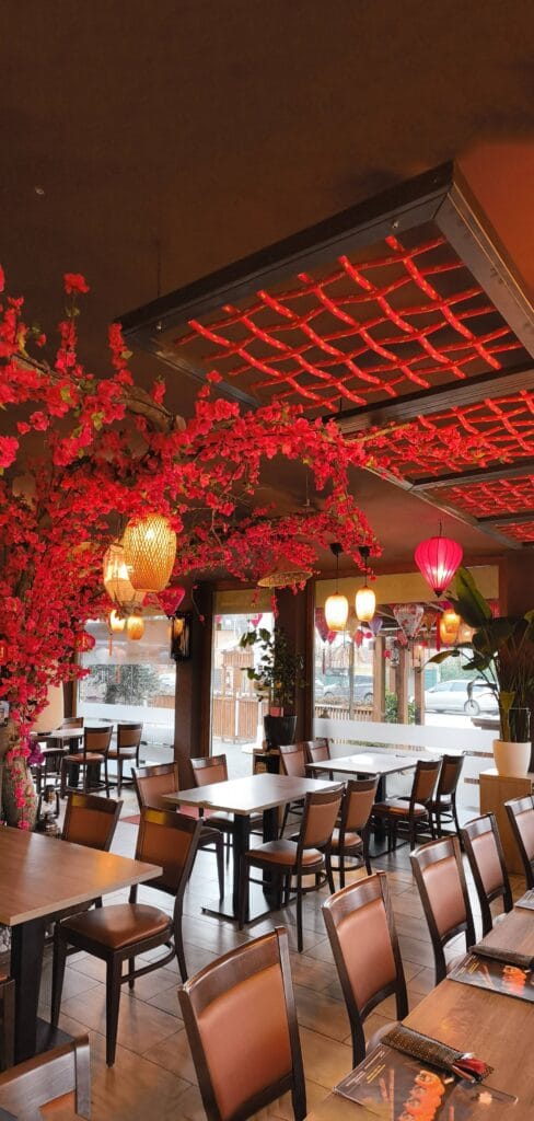 Innenraum des Restaurants Musuko in Helmstedt