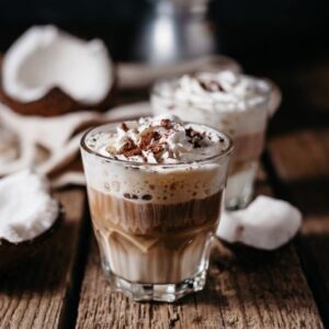 328. Kokosmilch Kaffee